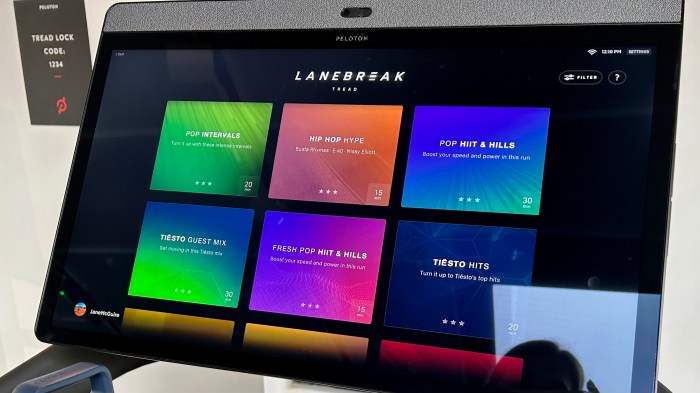 I tried Peloton Tread’s new Lanebreak feature — here’s my verdict | Tom ...