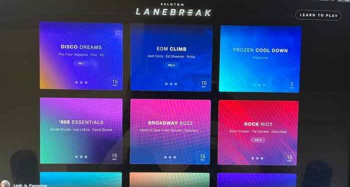 What is Peloton Lanebreak - 2026